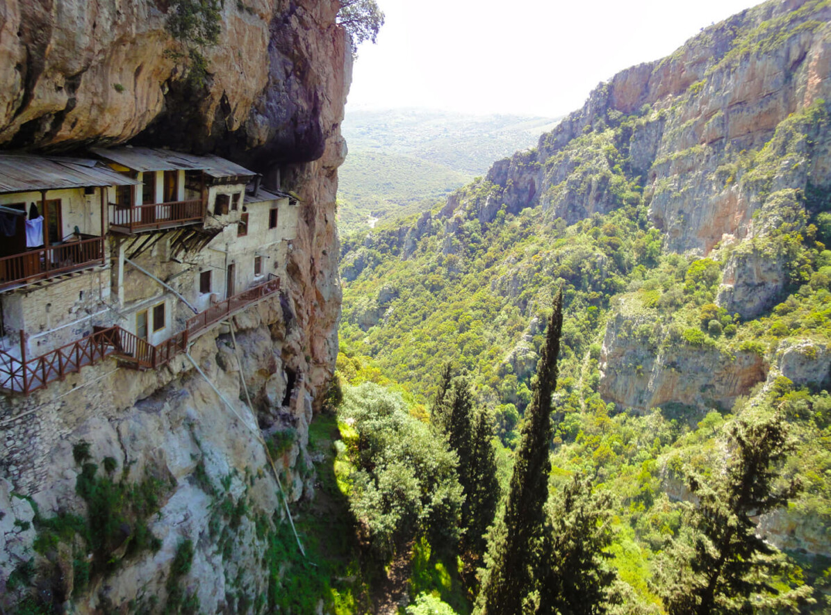 Monastery-Lousios Monastery-Lousios