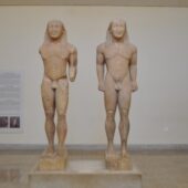 THE TWO IDENTICAL STATUES IN DELPHI
