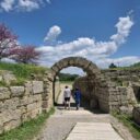 ancient olympia-walking-to the stadium