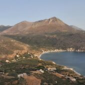 Sea and land view -Coastal Peloponnese walking tour